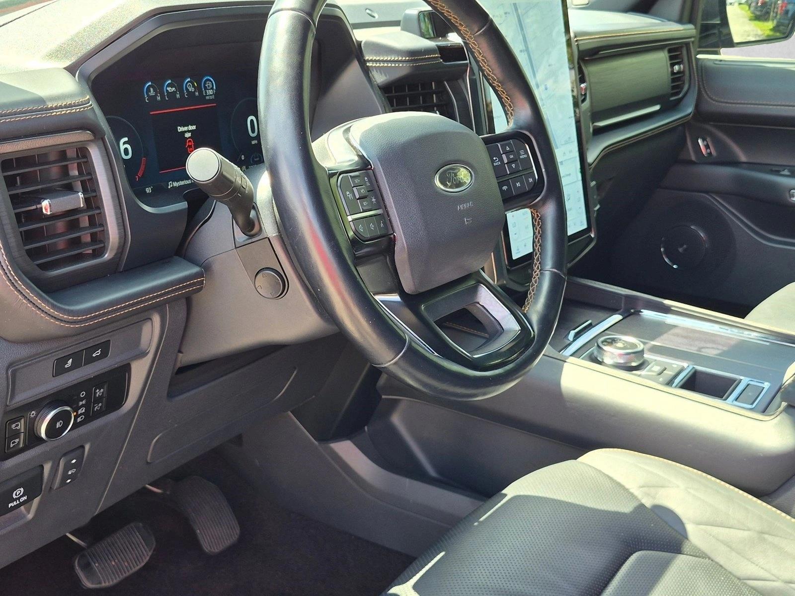 Used 2023 Infinite Blue Metallic Tinted Clearcoat Ford Platinum image 9
