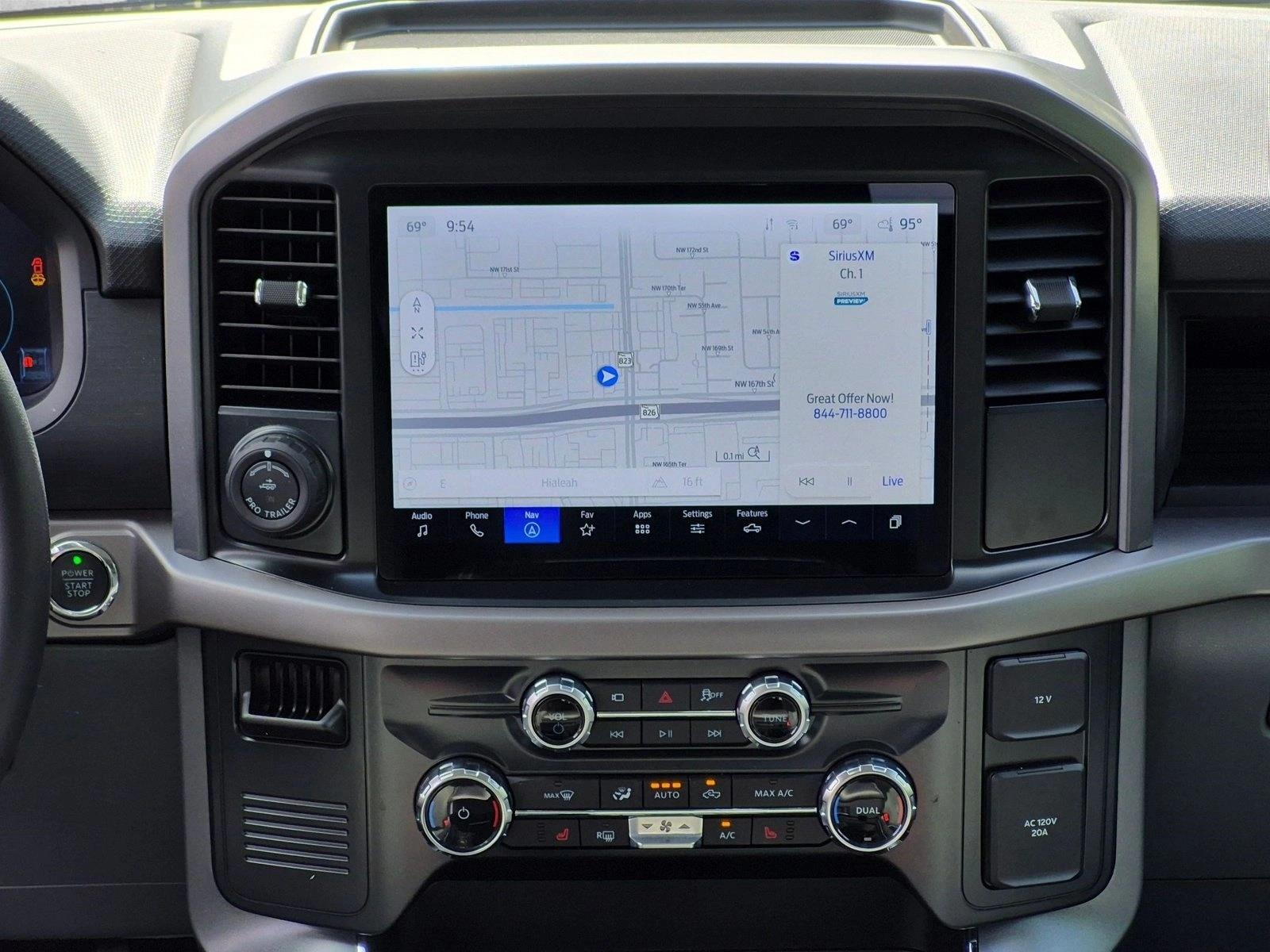 Used 2025 Agate Black Metallic Ford XLT image 14