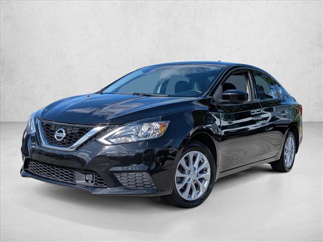 Super Black 2018 Nissan Sentra SV FWD Sedan Front-Wheel Drive Automatic