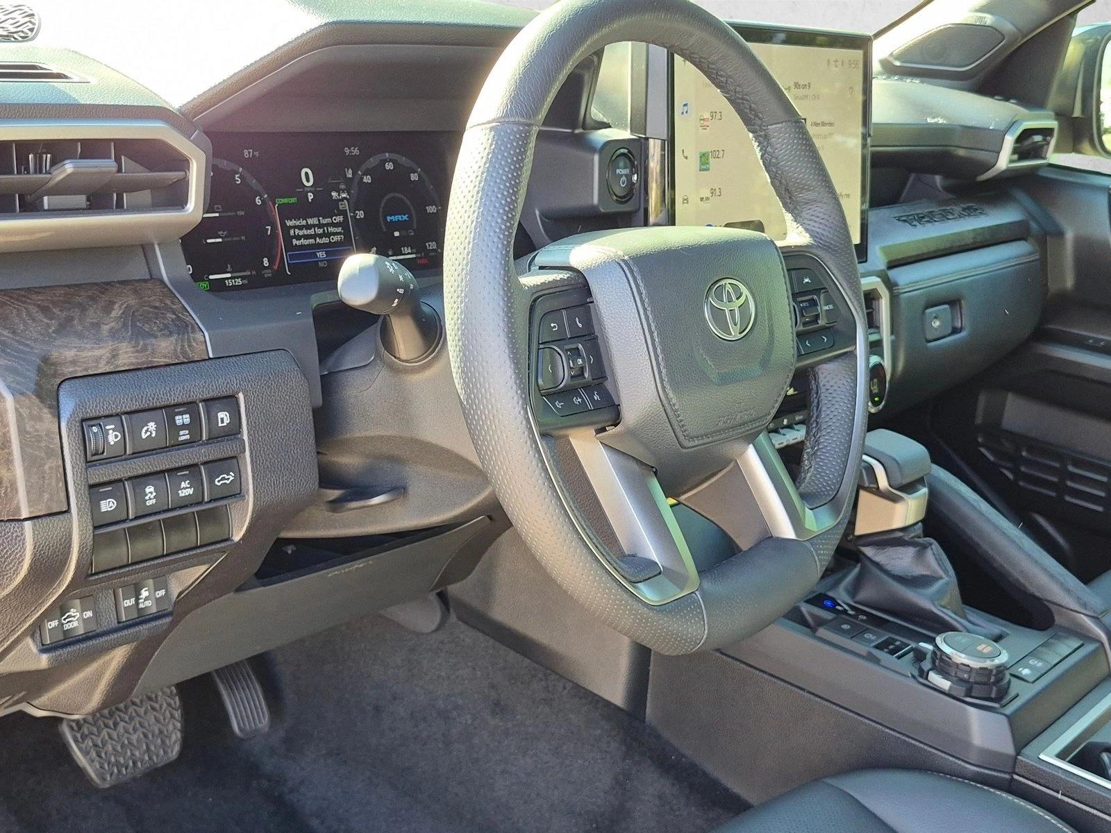 Used 2025 Bronze Oxide Toyota Limited Hybrid image 9
