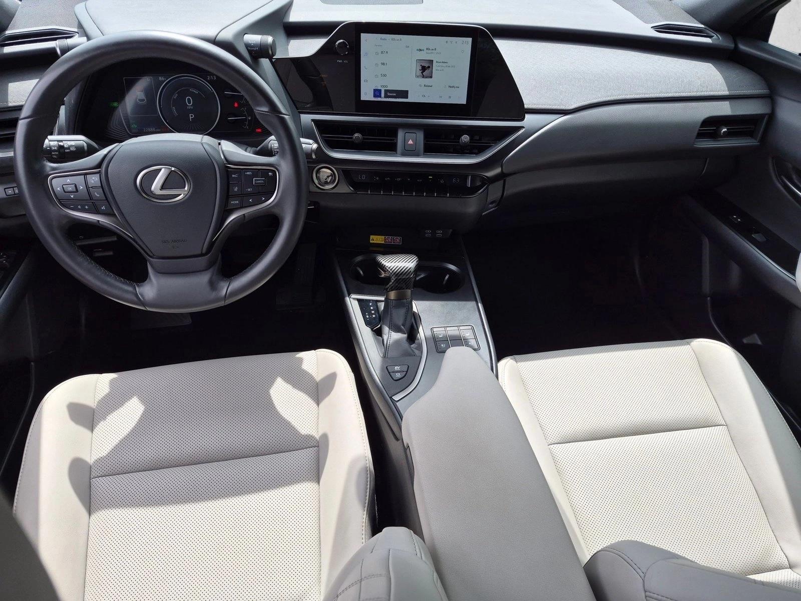Used 2024 Cloudburst Gray With Obsidian Roof Lexus UX 250h F SPORT Design image 17