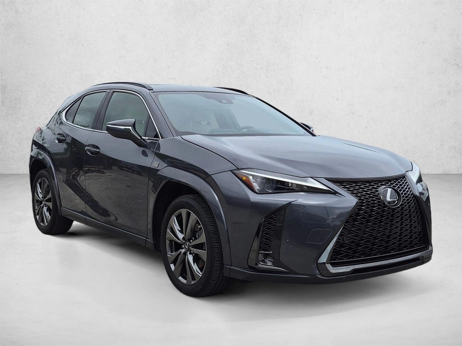 Used 2024 Cloudburst Gray With Obsidian Roof Lexus UX 250h F SPORT Design image 3