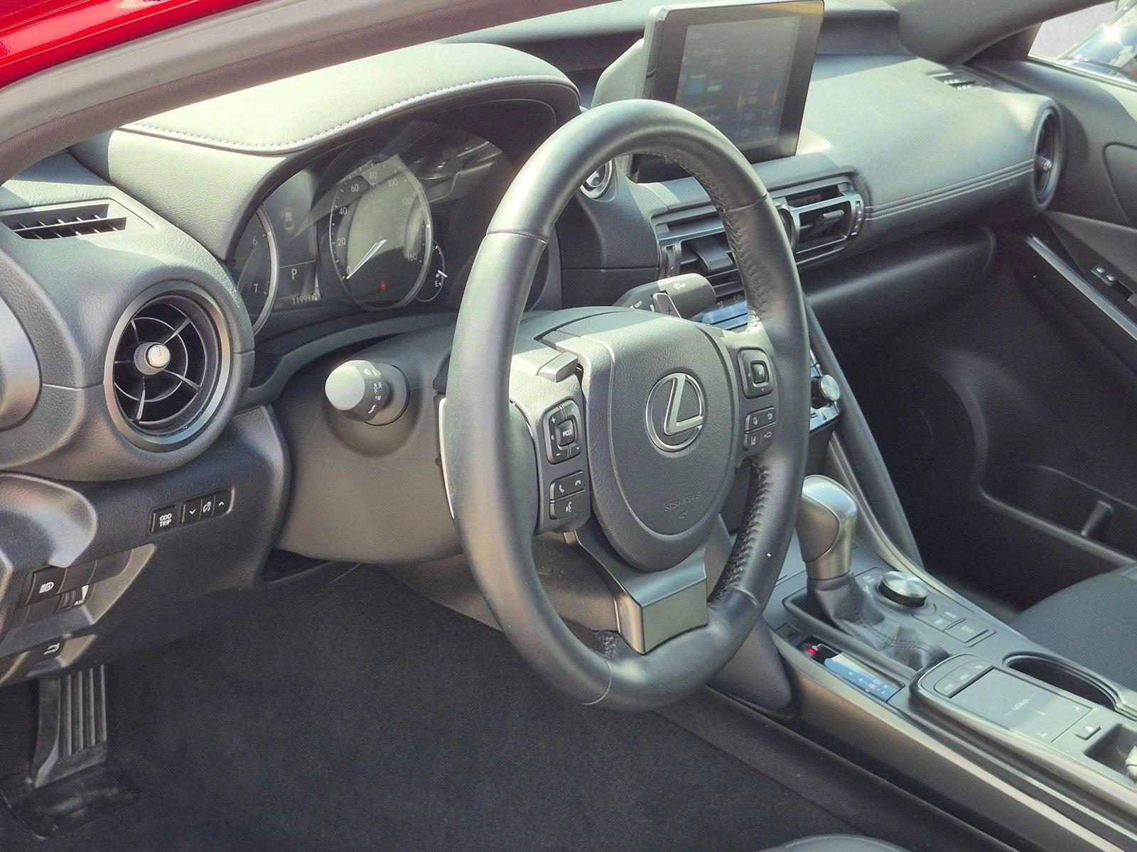 Used 2025 Infrared Lexus IS 350 F SPORT Design image 9
