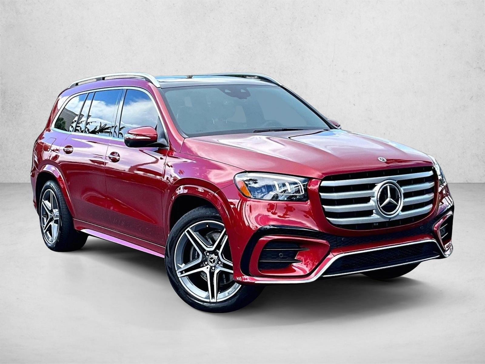 Used 2024 Manufaktur Cardinal Red Metallic Mercedes-Benz GLS 450 image 12