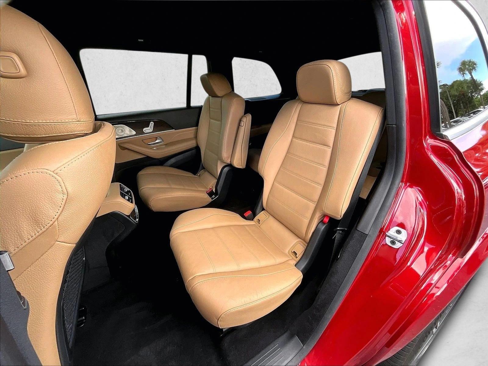 Used 2024 Manufaktur Cardinal Red Metallic Mercedes-Benz GLS 450 image 28