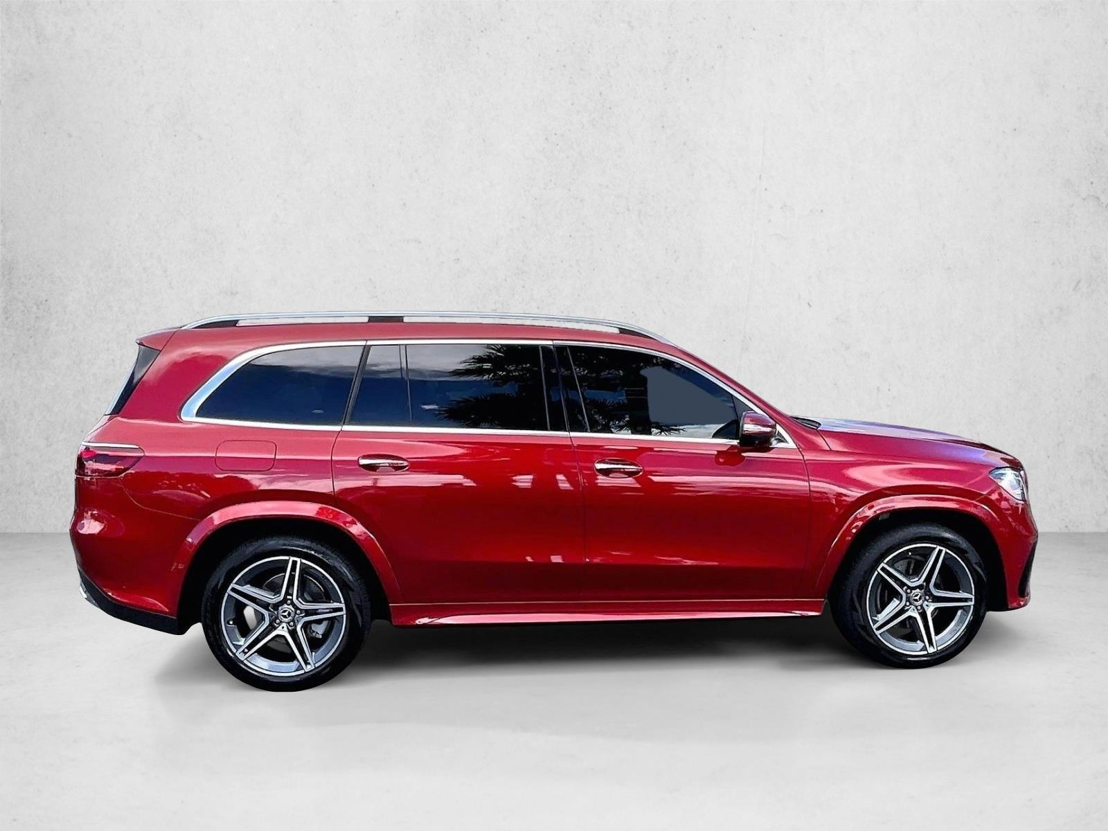 Used 2024 Manufaktur Cardinal Red Metallic Mercedes-Benz GLS 450 image 5