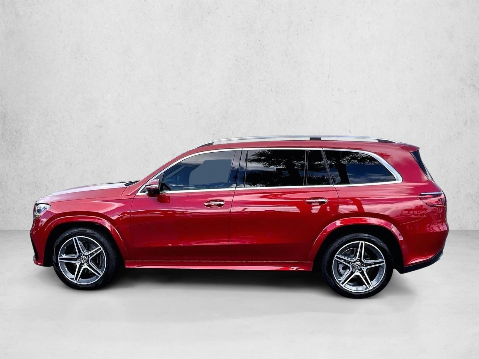 Used 2024 Manufaktur Cardinal Red Metallic Mercedes-Benz GLS 450 image 6