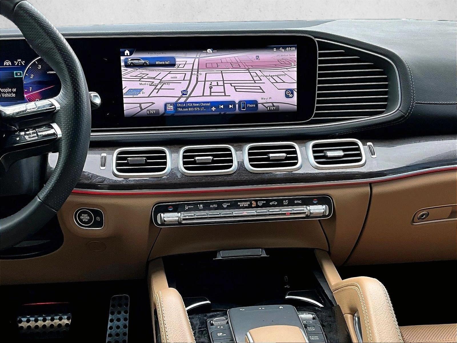 Used 2024 Manufaktur Cardinal Red Metallic Mercedes-Benz GLS 450 image 8