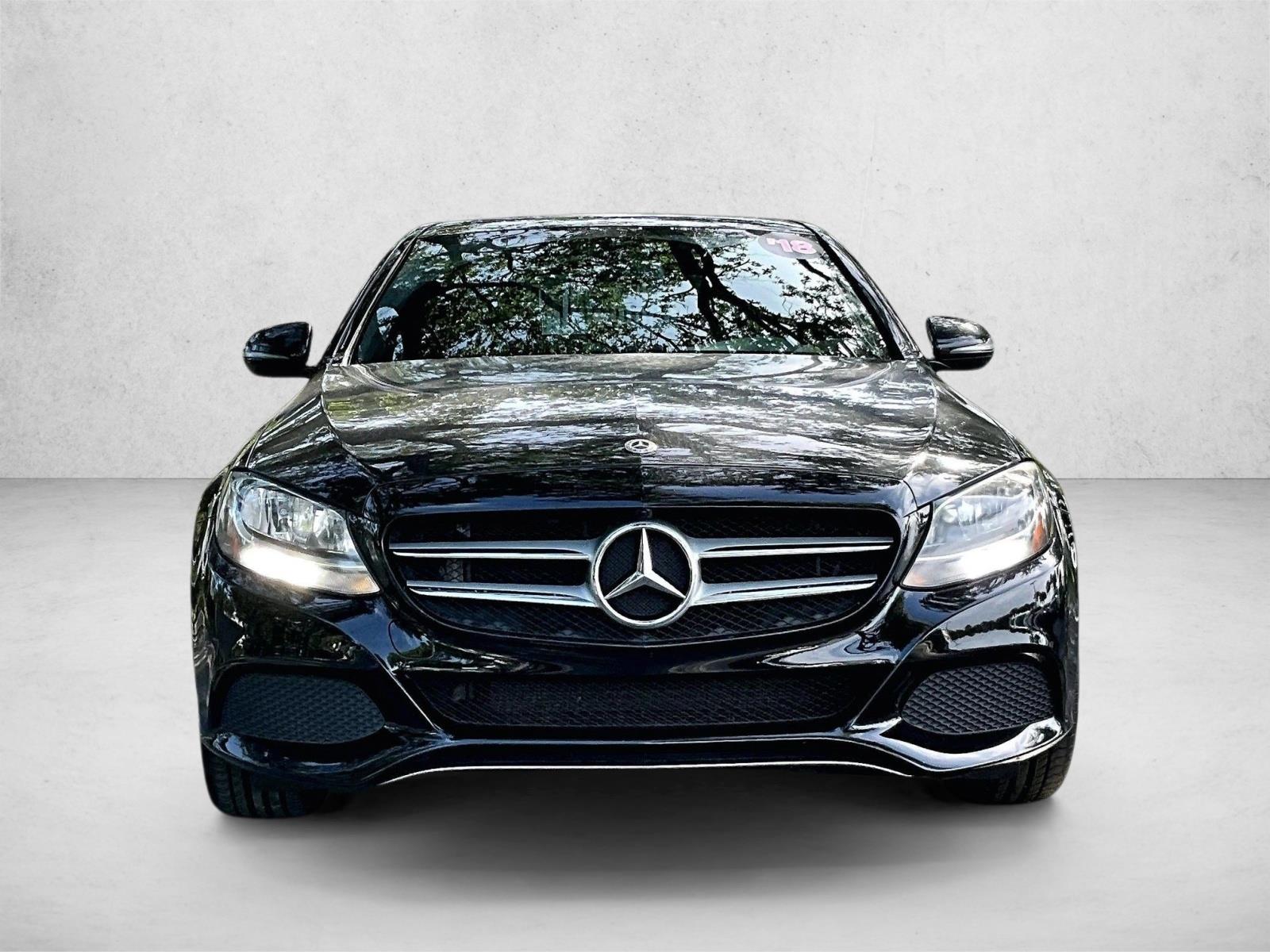 Used 2018 Black Mercedes-Benz C 300 image 3