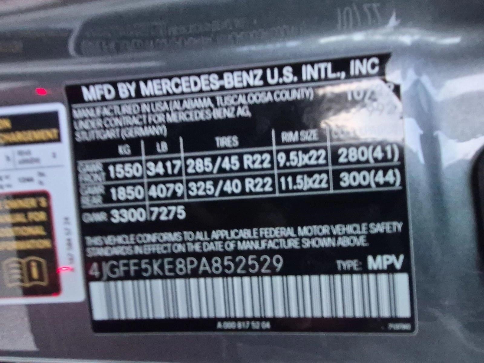 Used 2023 Selenite Grey Metallic Mercedes-Benz GLS 450 image 28