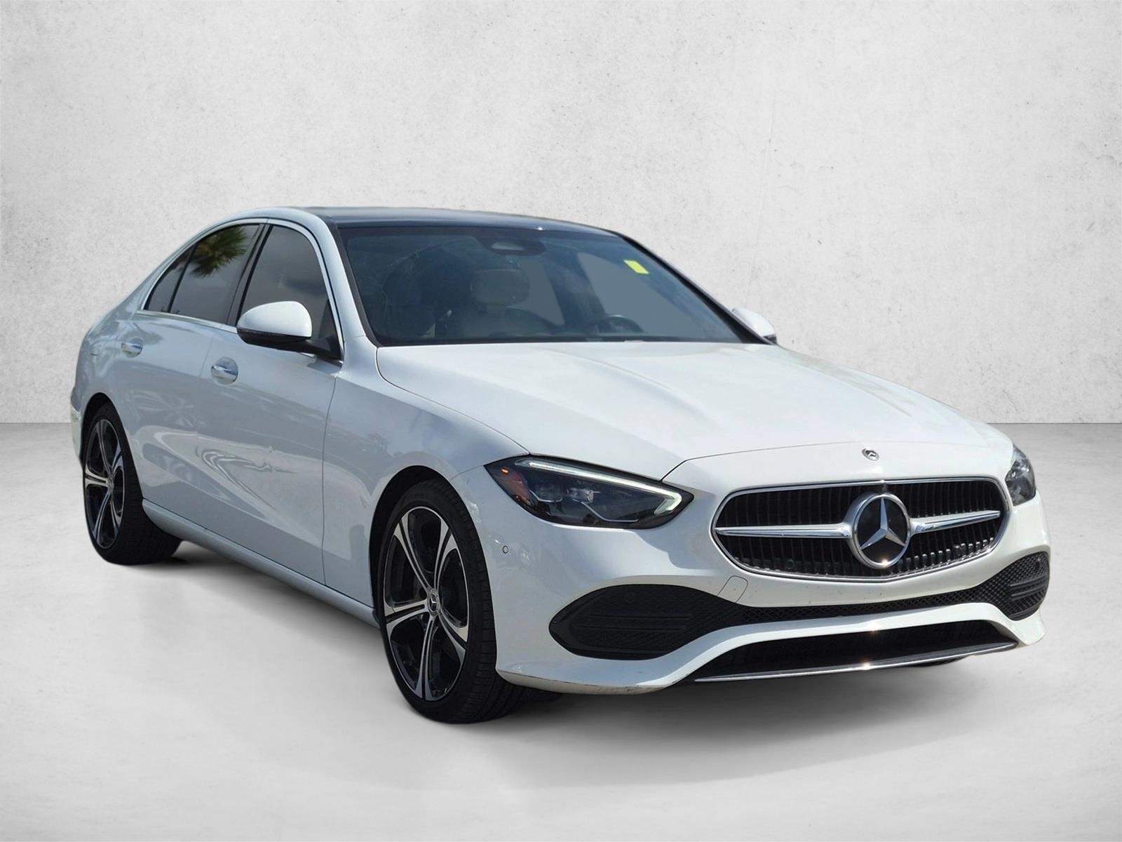 Used 2023 Polar White Mercedes-Benz C 300 image 3