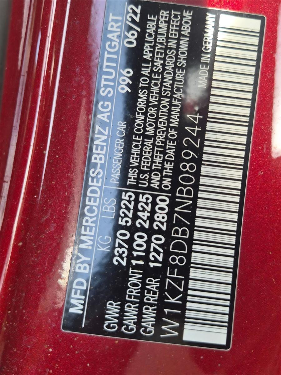 Used 2022 Manufaktur Cardinal Red Mercedes-Benz E 350 image 18
