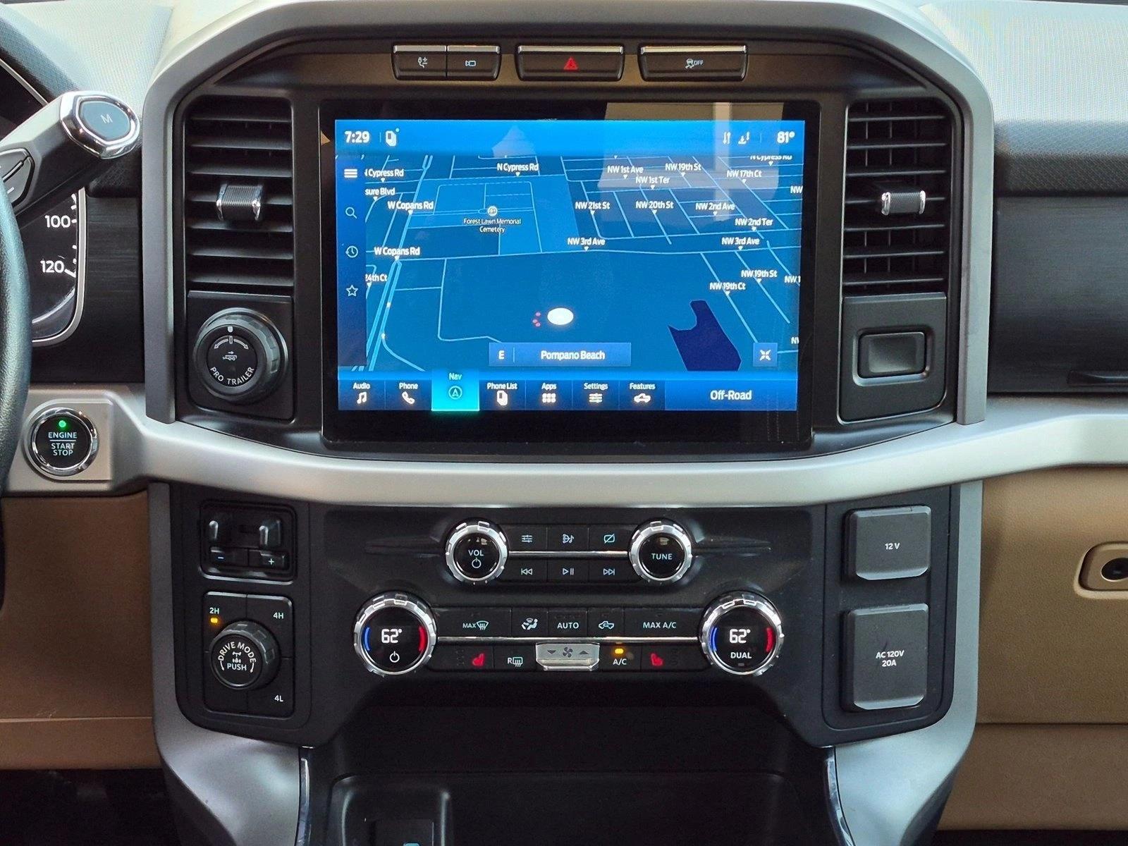 Used 2021 Agate Black Metallic Ford XLT image 10