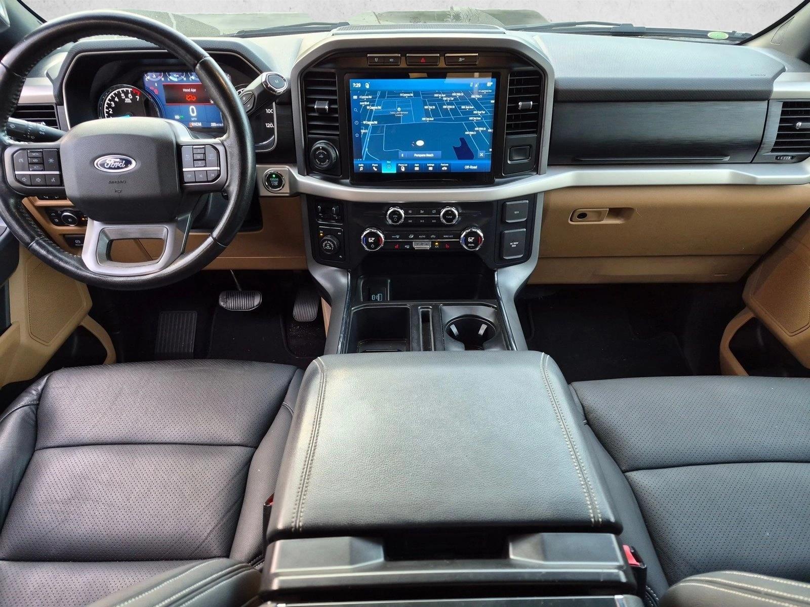 Used 2021 Agate Black Metallic Ford XLT image 14