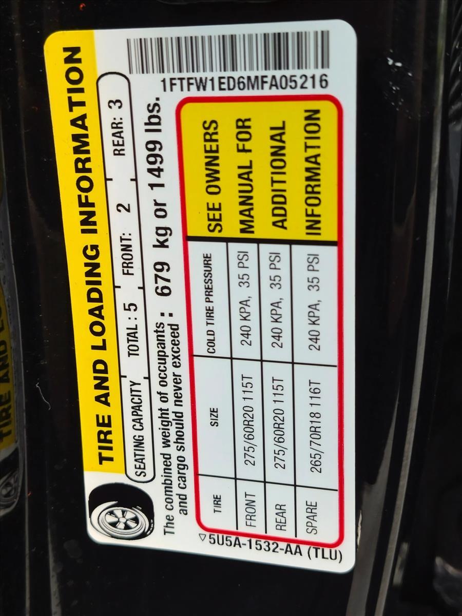 Used 2021 Agate Black Metallic Ford XLT image 20