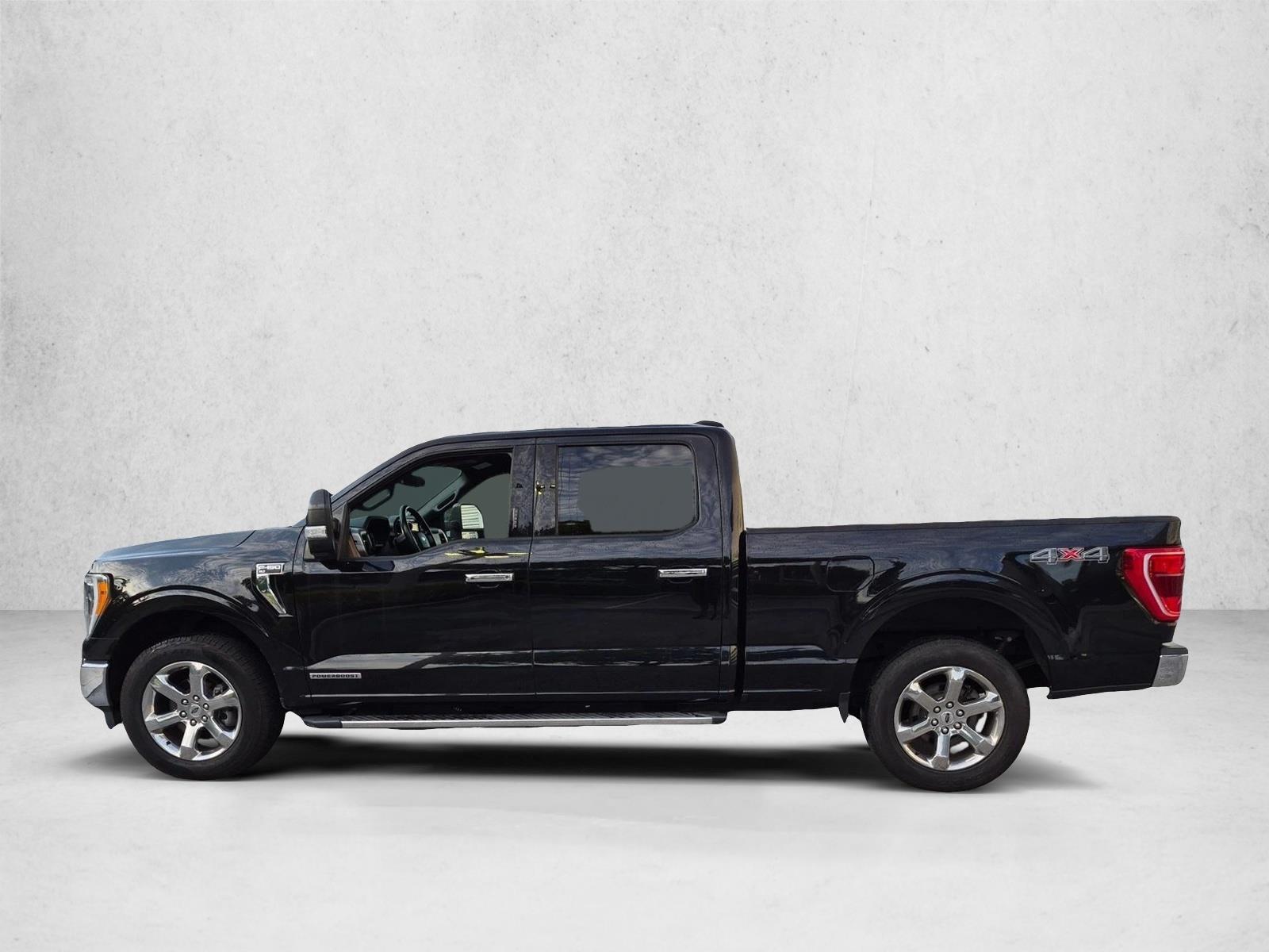 Used 2021 Agate Black Metallic Ford XLT image 8
