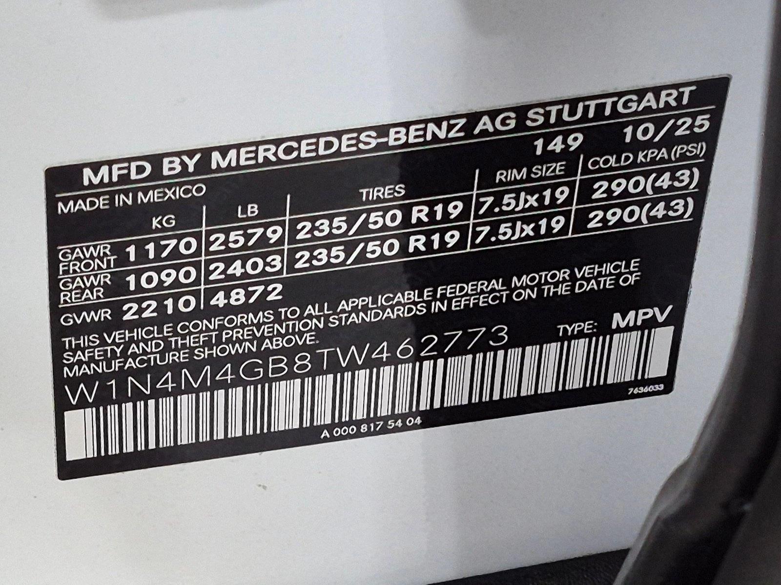 Used 2026 Polar White Mercedes-Benz GLB 250 image 25