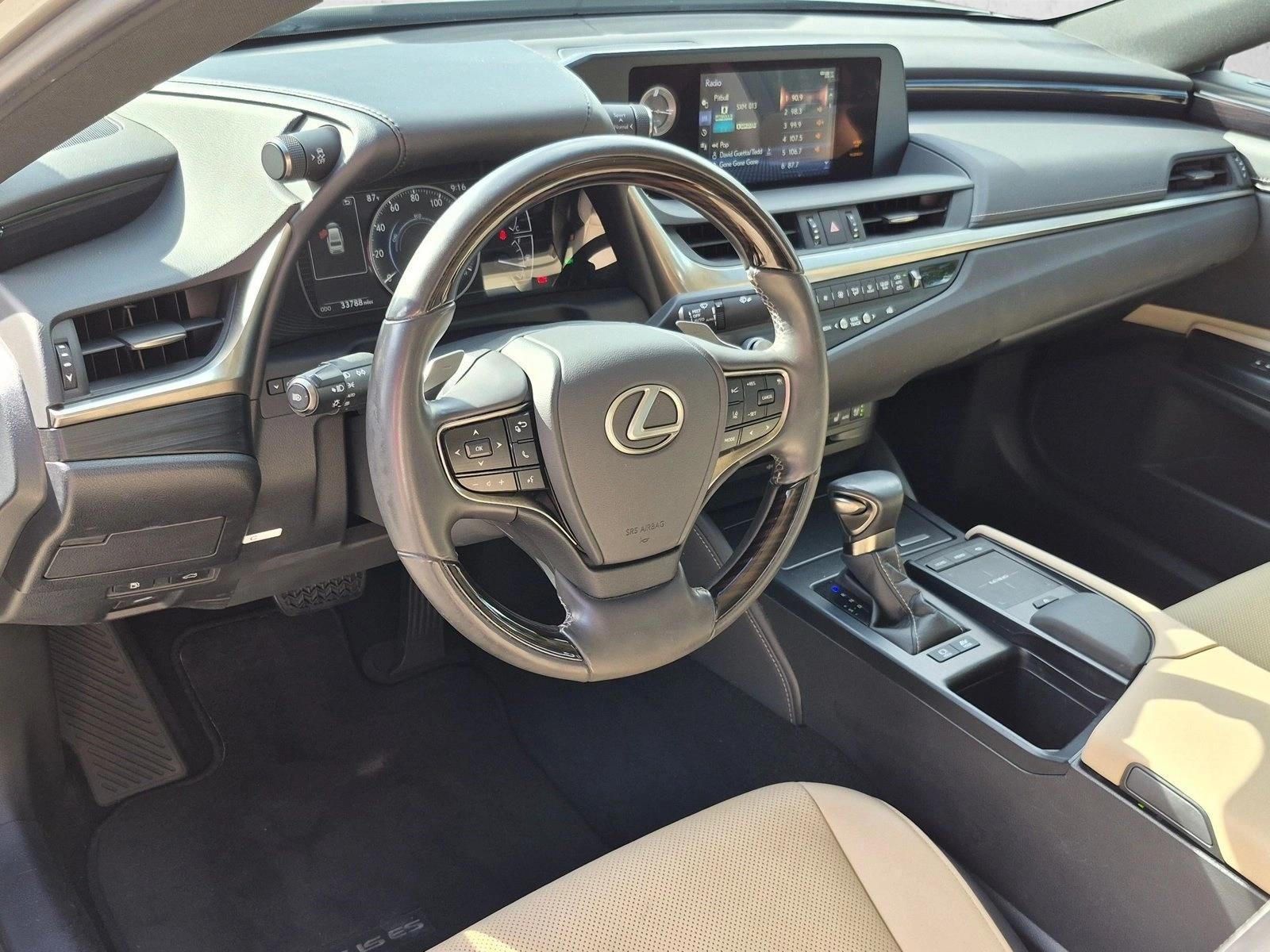 Used 2021 Moonbeam Beige Metallic Lexus ES 300h image 10