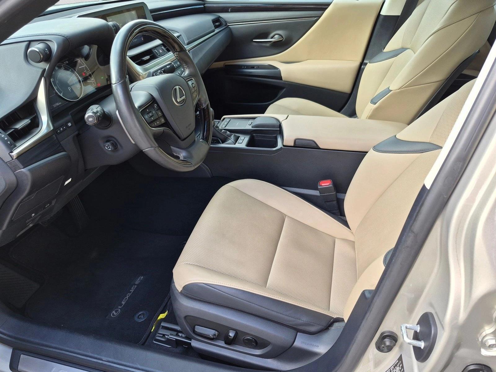 Used 2021 Moonbeam Beige Metallic Lexus ES 300h image 16