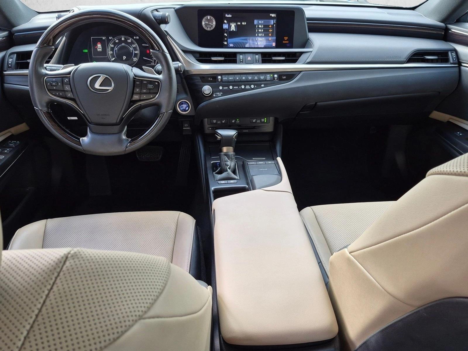 Used 2021 Moonbeam Beige Metallic Lexus ES 300h image 18