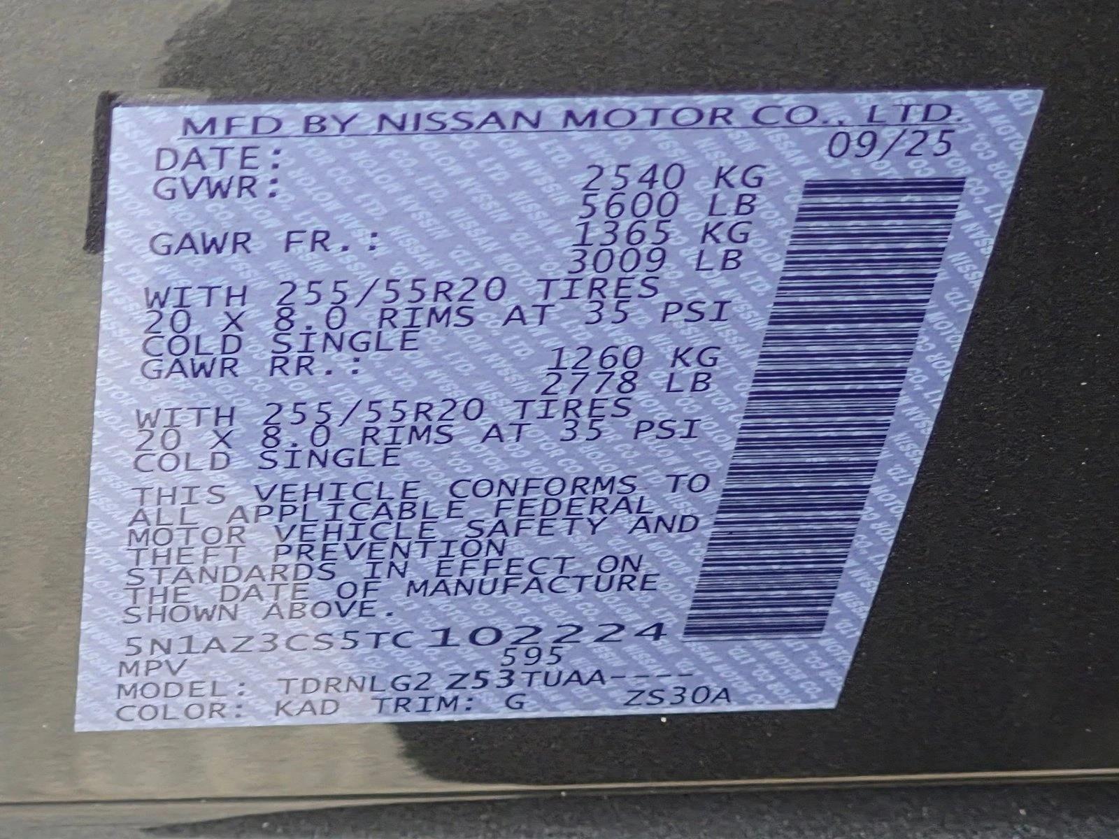 Used 2026 Gun Metallic Nissan SL image 26