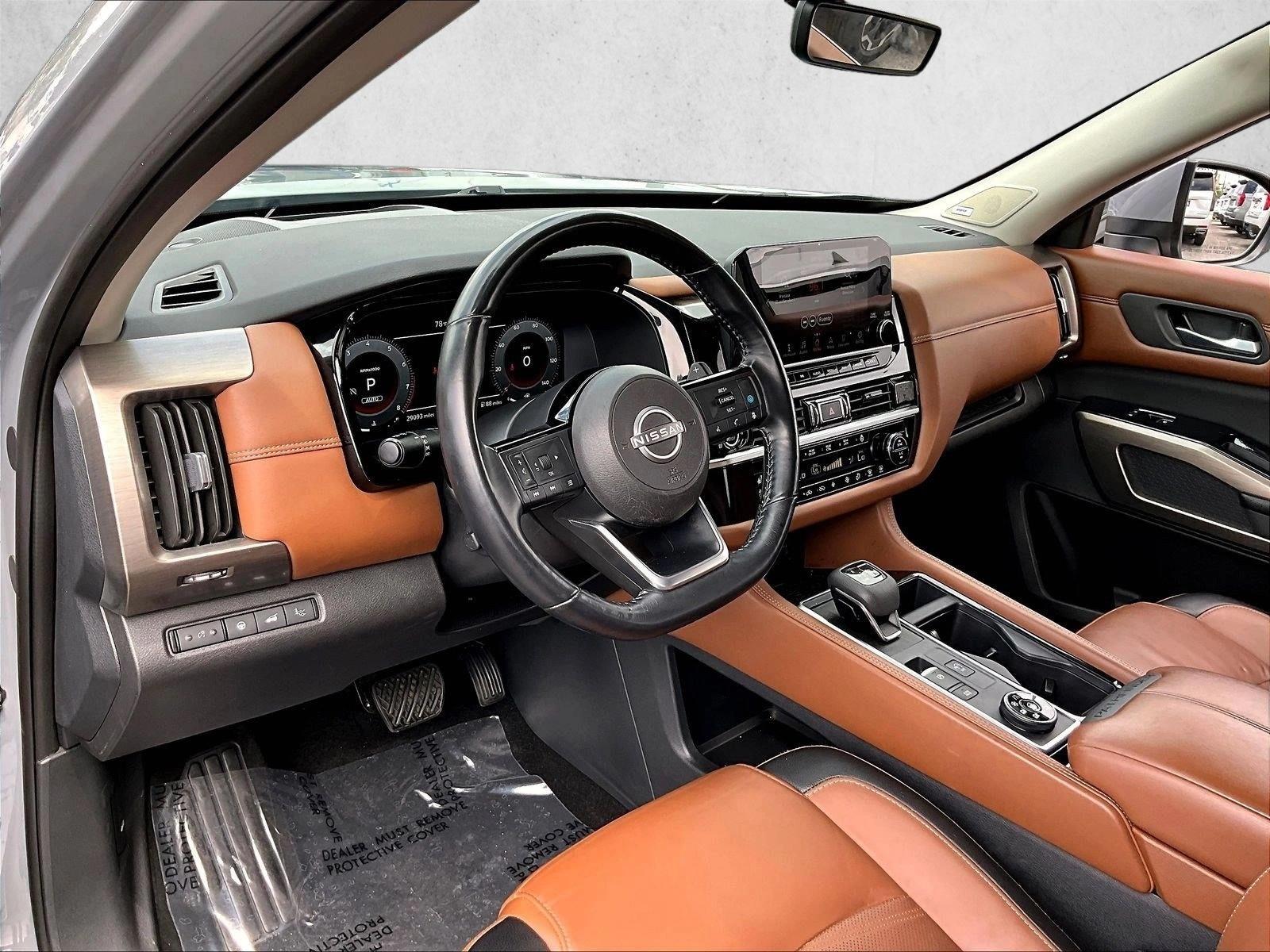 Used 2024 Boulder Gray Pearl Nissan Platinum image 14