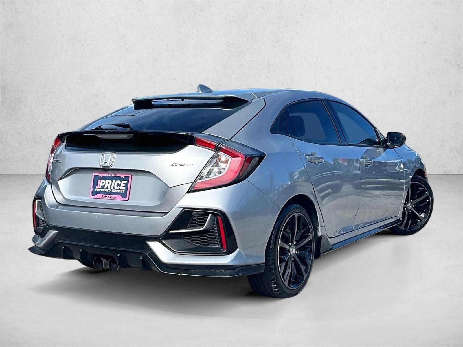 Used 2021 Lunar Silver Metallic Honda Sport image 2