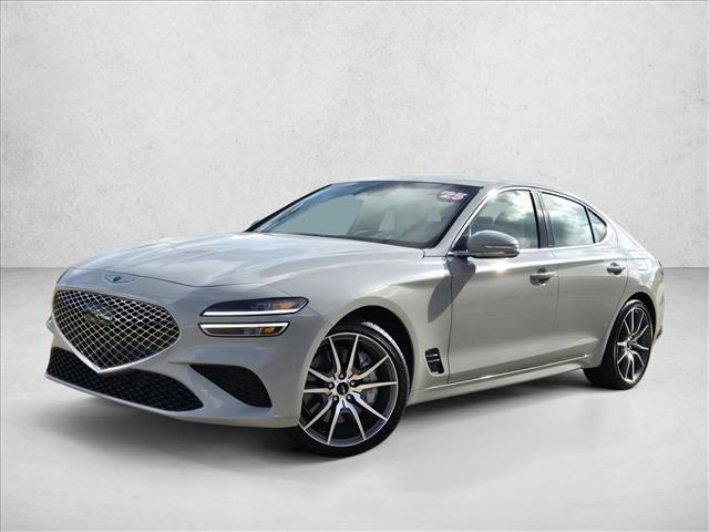 Vatna Gray 2025 Genesis G70 2.5T Standard RWD Sedan Rear-Wheel Drive Automatic