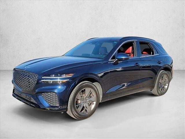 Adriatic Blue 2022 Genesis GV70 3.5T Sport AWD SUV / Crossover All-Wheel Drive Automatic