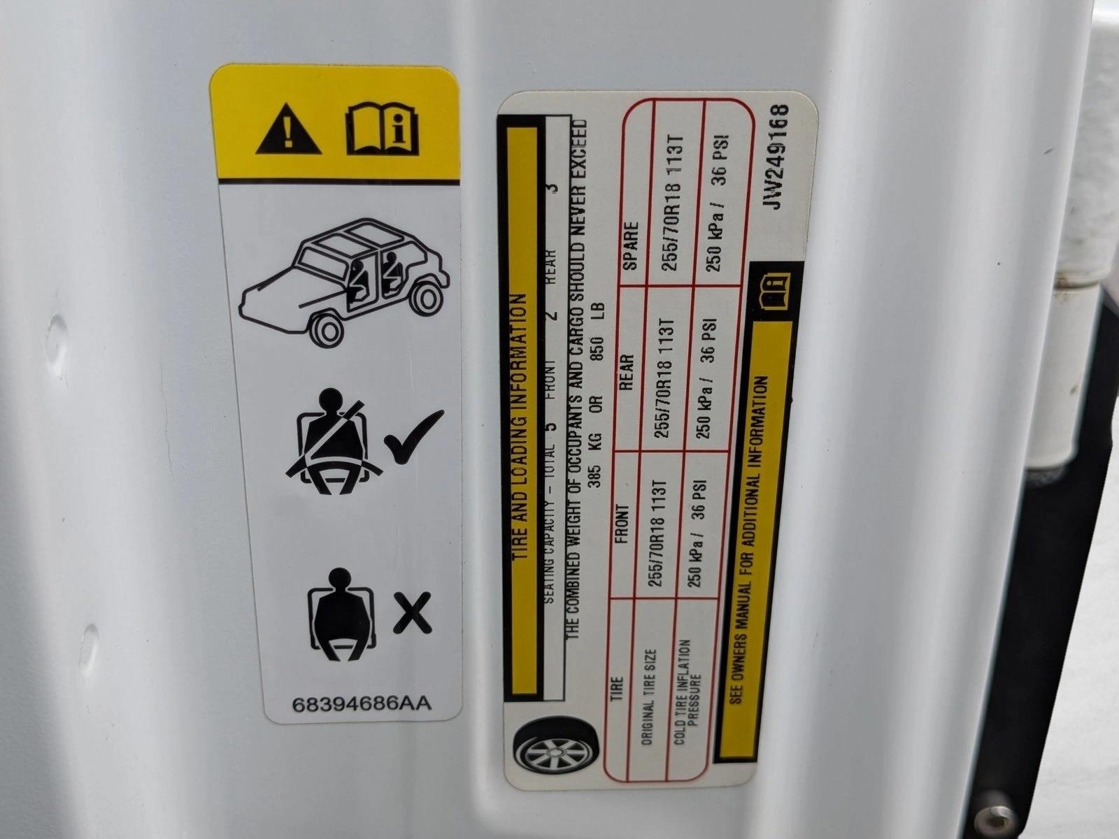 Used 2018 Bright White Clearcoat Jeep Sahara image 19