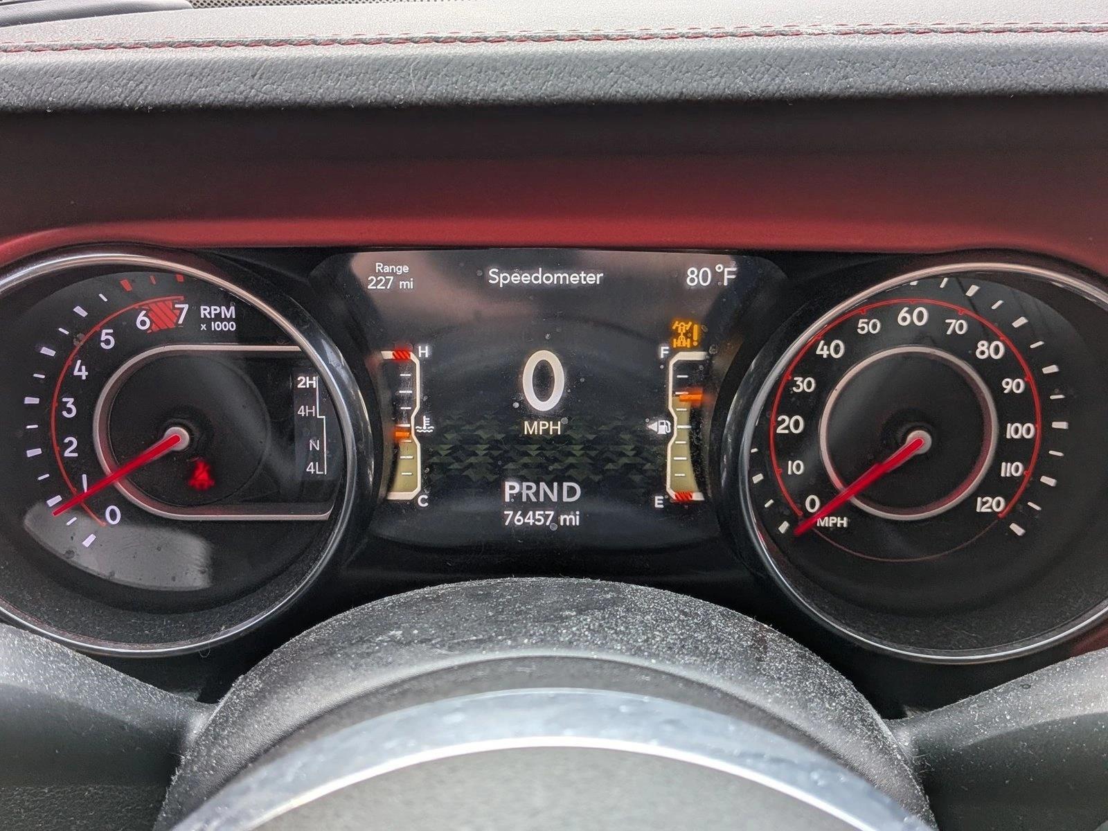 Used 2019 Granite Crystal Metallic Clearcoat Jeep Rubicon image 12