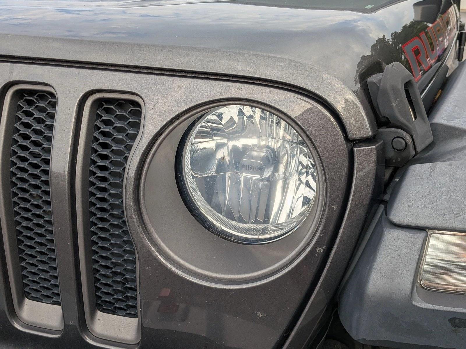 Used 2019 Granite Crystal Metallic Clearcoat Jeep Rubicon image 2