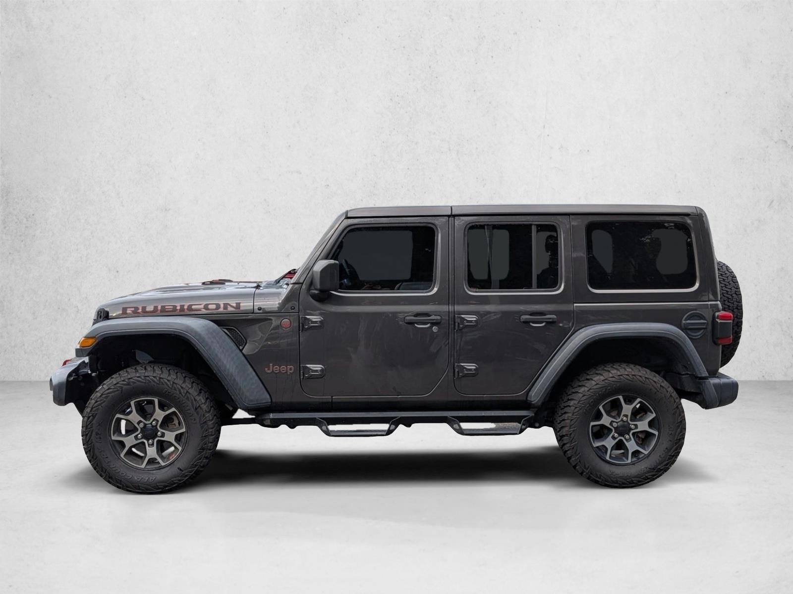 Used 2019 Granite Crystal Metallic Clearcoat Jeep Rubicon image 9