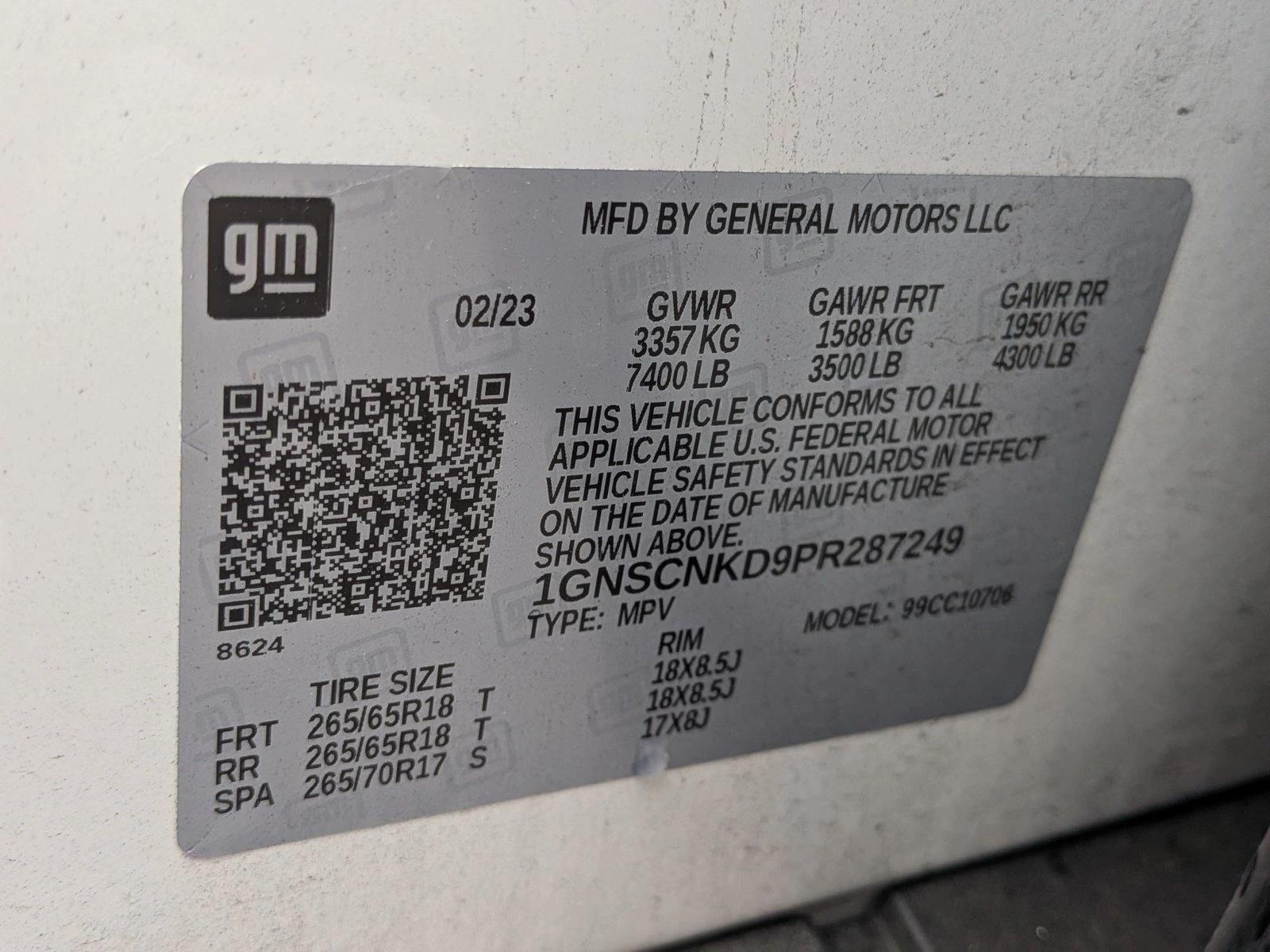 Used 2023 Summit White Chevrolet LT image 20