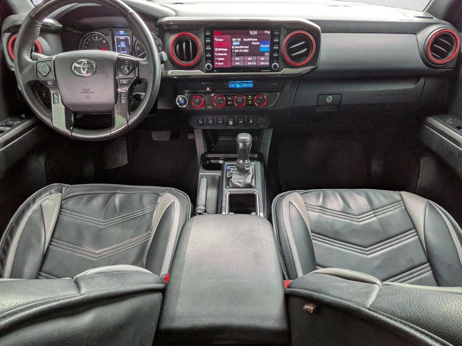 Used 2022 Midnight Black Metallic Toyota TRD Sport image 16