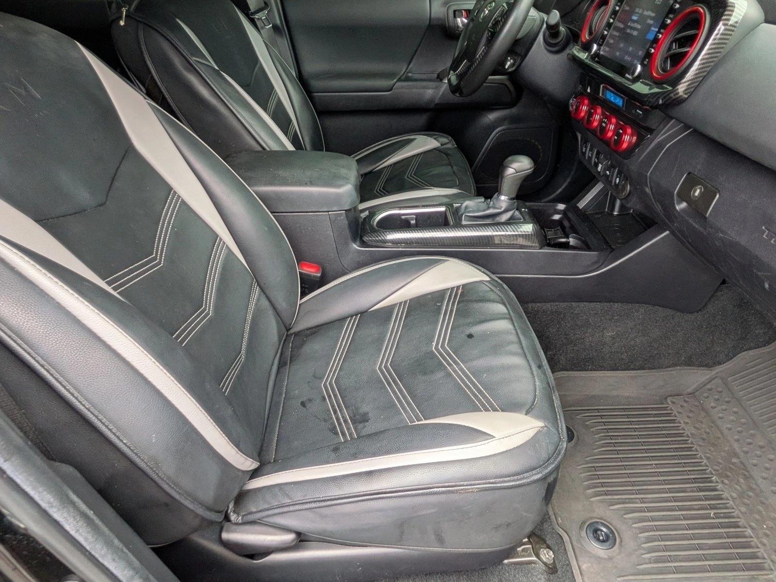 Used 2022 Midnight Black Metallic Toyota TRD Sport image 19