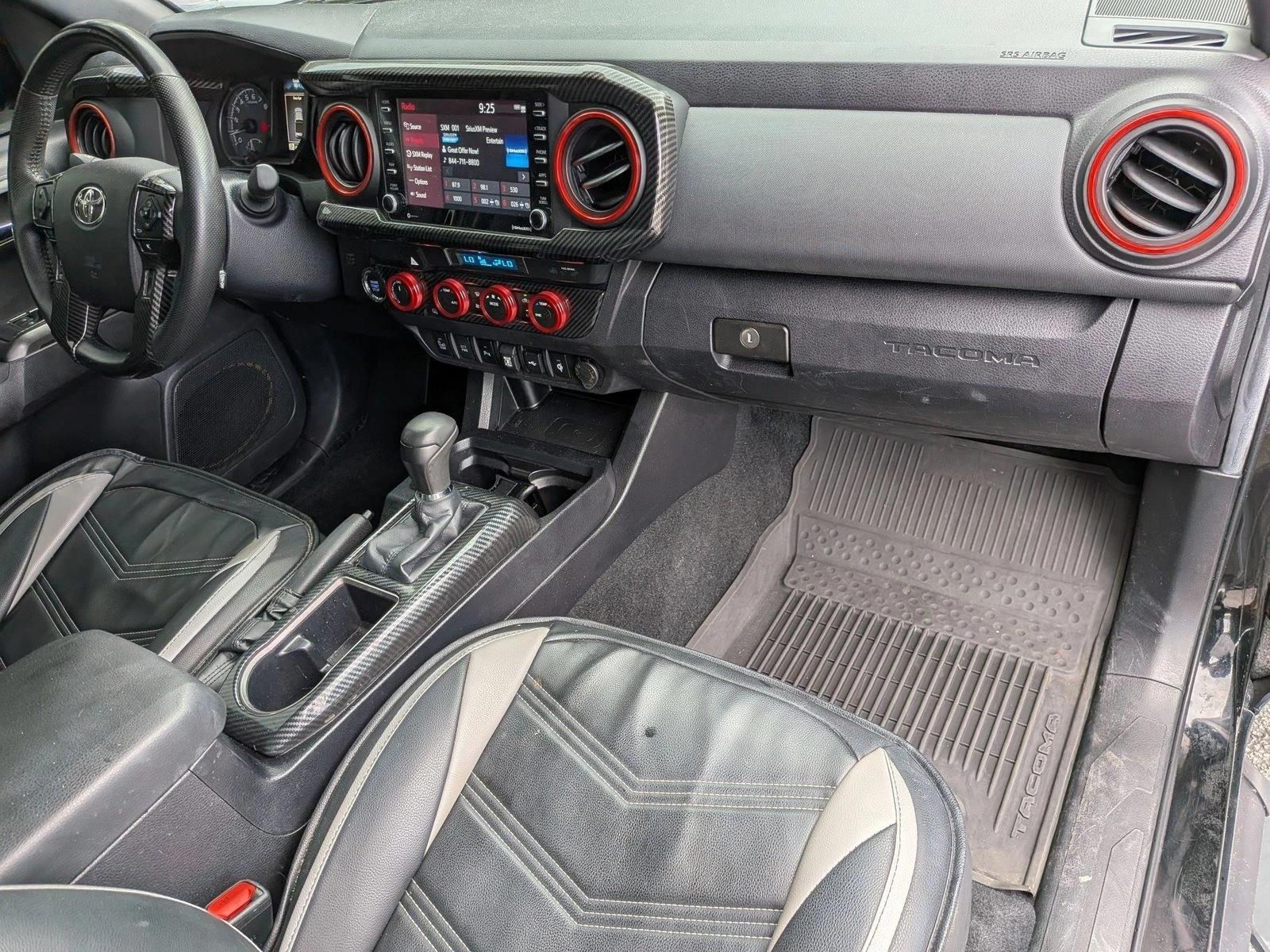 Used 2022 Midnight Black Metallic Toyota TRD Sport image 20