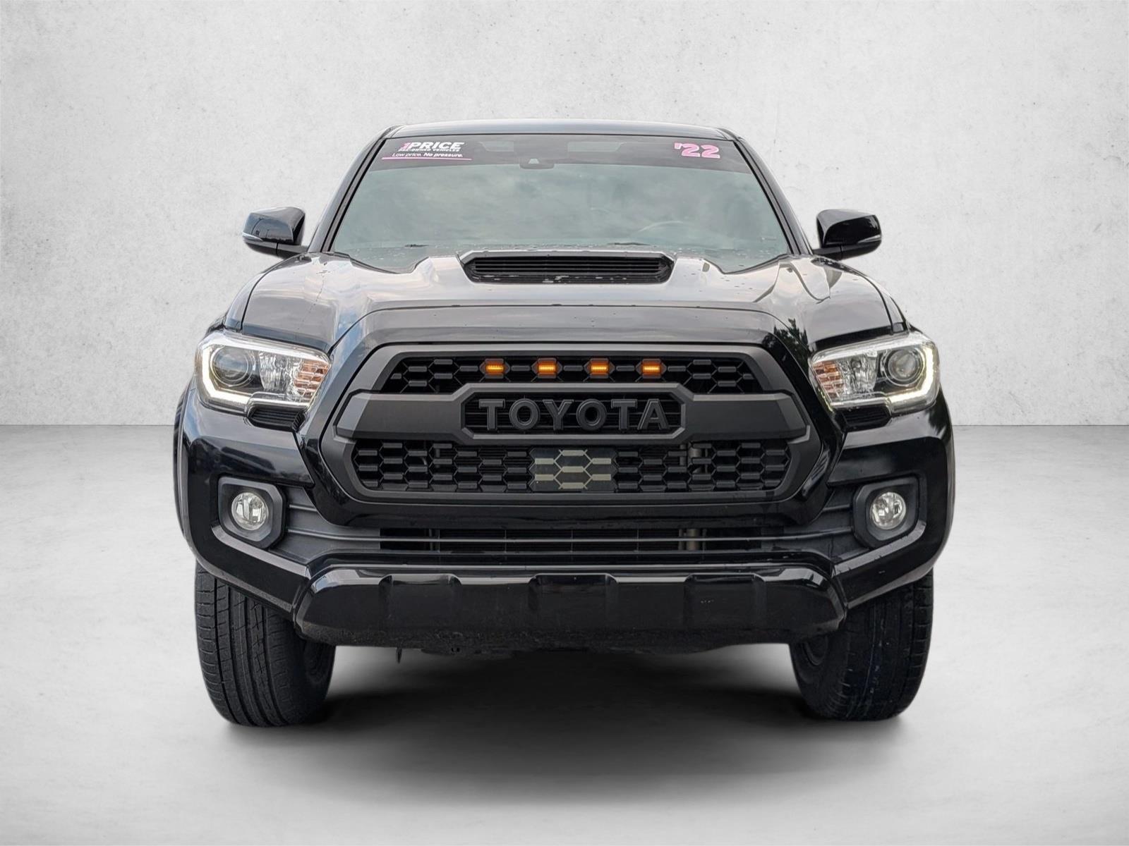 Used 2022 Midnight Black Metallic Toyota TRD Sport image 2