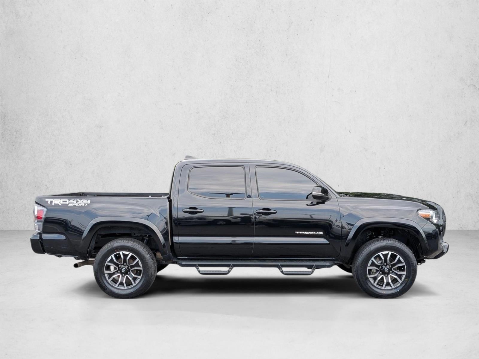 Used 2022 Midnight Black Metallic Toyota TRD Sport image 4
