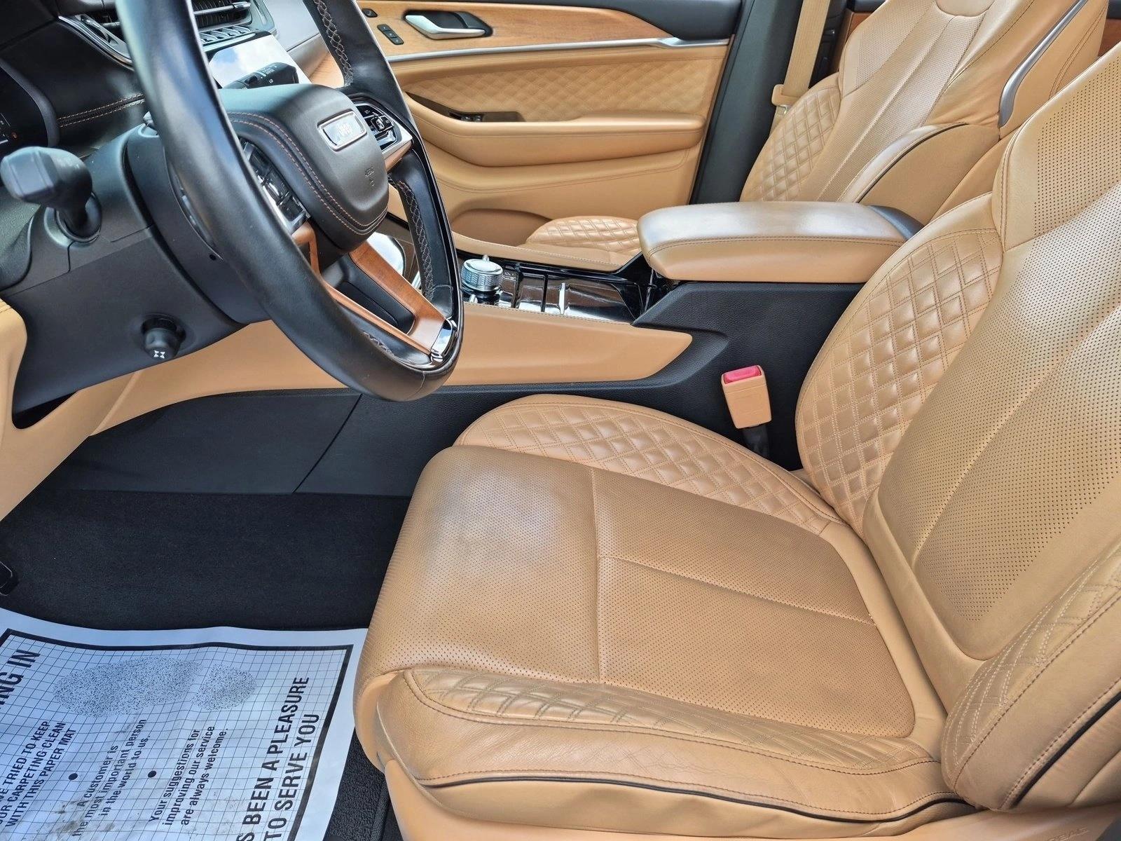 Used 2021 Diamond Black Crystal Pearlcoat Jeep Summit Reserve image 16