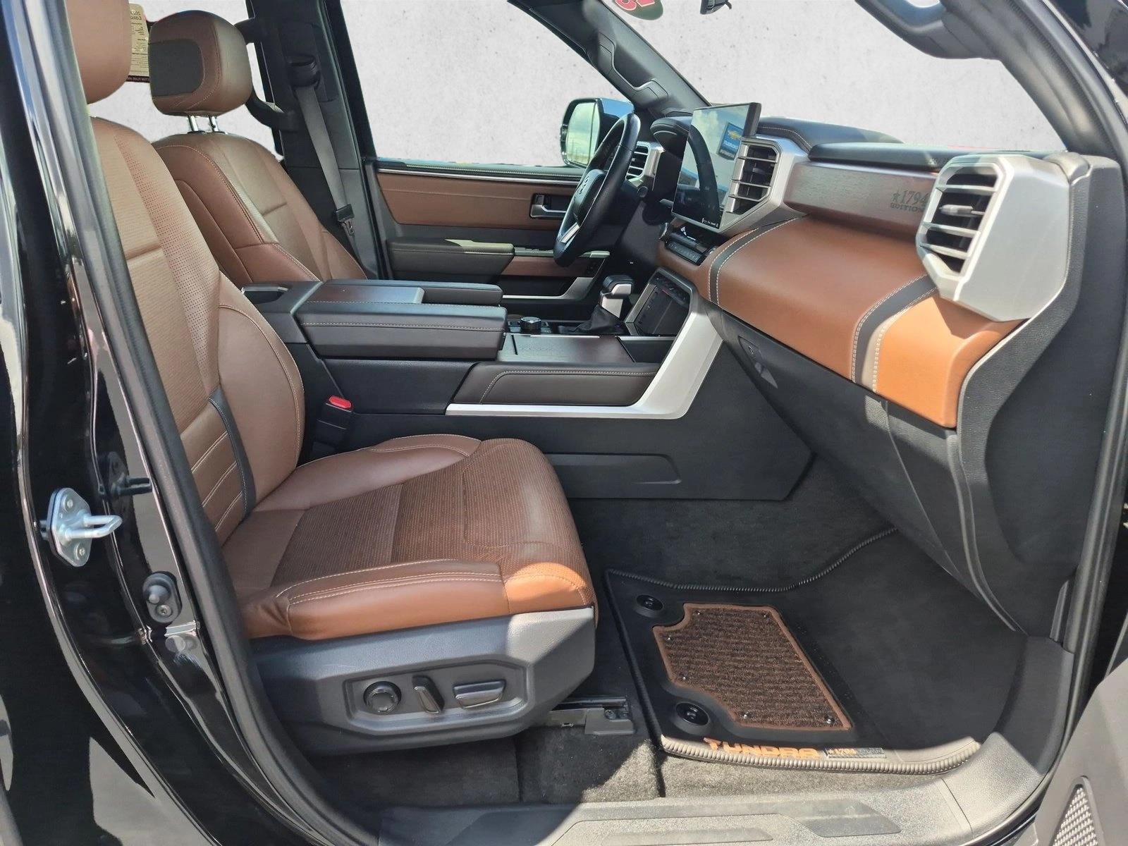 Used 2023 Midnight Black Metallic Toyota 1794 Edition image 19
