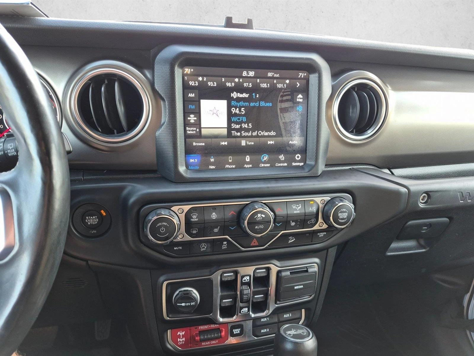 Used 2019 Bright White Clearcoat Jeep Rubicon image 13