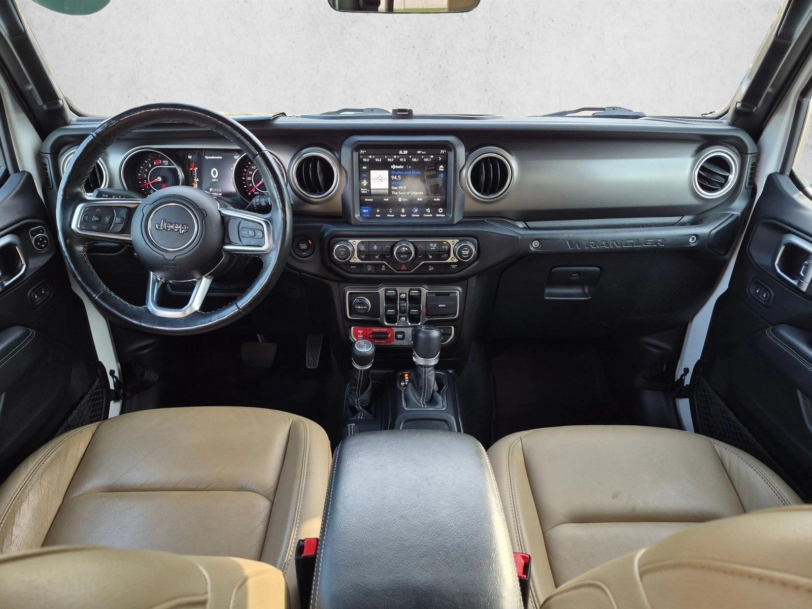 Used 2019 Bright White Clearcoat Jeep Rubicon image 15