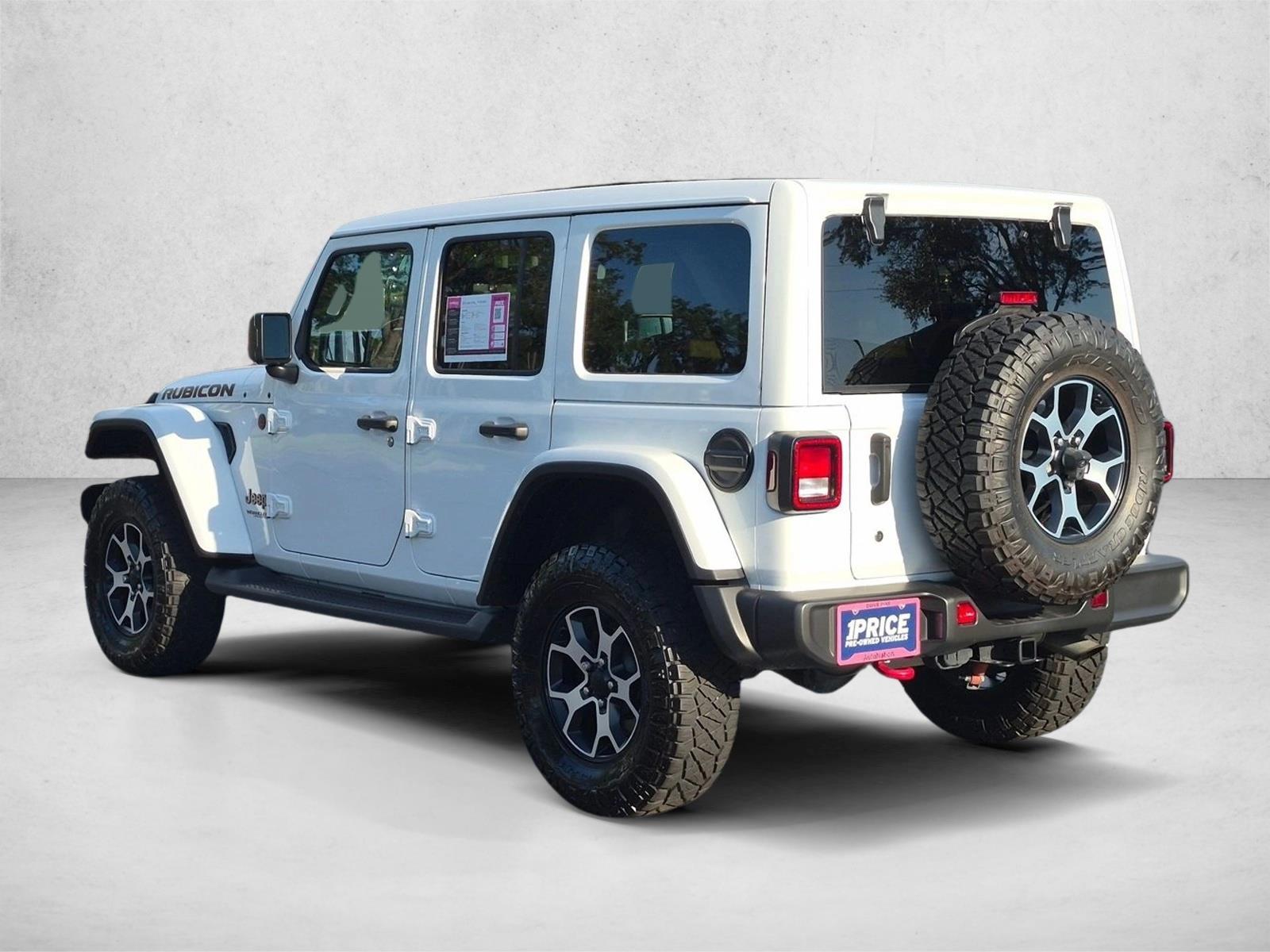 Used 2019 Bright White Clearcoat Jeep Rubicon image 7