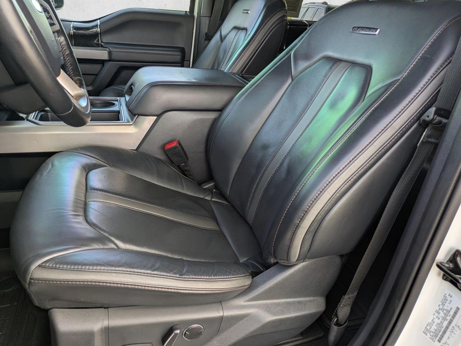 Used 2022 Star White Metallic Tri-Coat Ford Platinum image 14