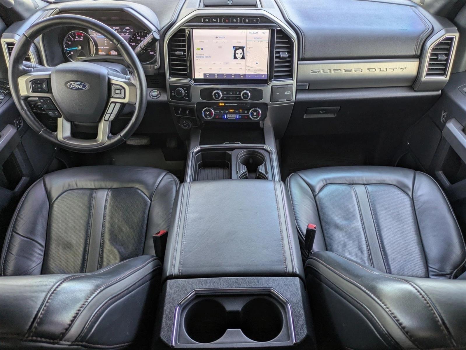 Used 2022 Star White Metallic Tri-Coat Ford Platinum image 16