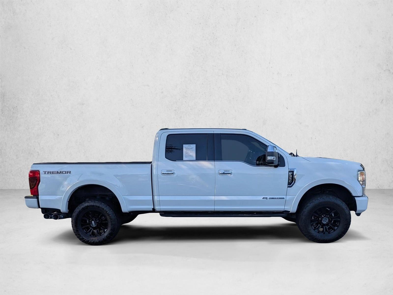 Used 2022 Star White Metallic Tri-Coat Ford Platinum image 4