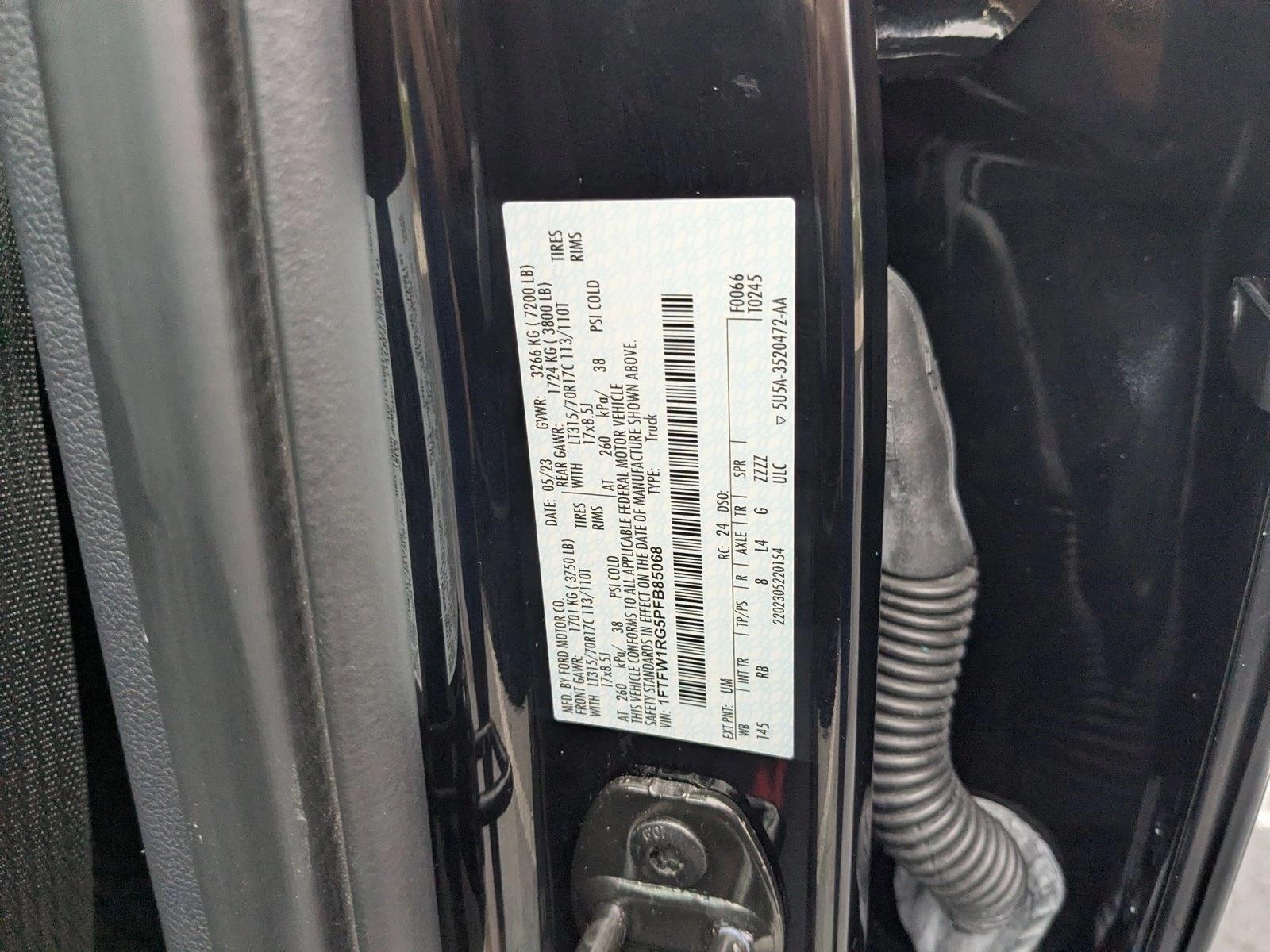 Used 2023 Agate Black Metallic Ford Raptor image 23