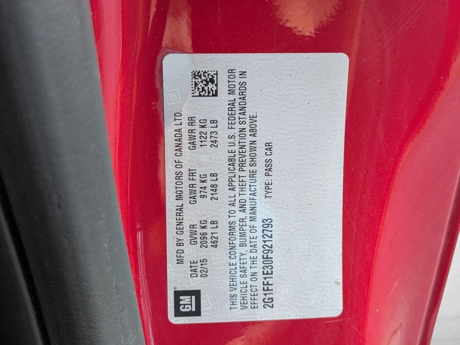 Used 2015 Crystal Red Tintcoat Chevrolet LT image 23