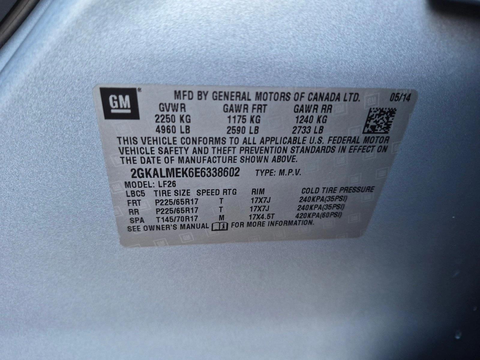 Used 2014 Silver Sky Metallic GMC SLE image 23